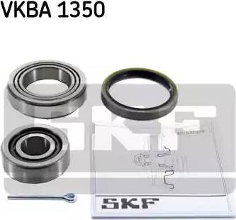 SKF VKBA 1350 - Подшипник ступицы колеса, комплект www.autospares.lv