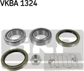 SKF VKBA 1324 - Riteņa rumbas gultņa komplekts www.autospares.lv