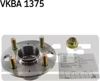 SKF VKBA 1375 - Riteņa rumba www.autospares.lv