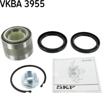 SKF VKBA 3955 - Riteņa rumbas gultņa komplekts www.autospares.lv