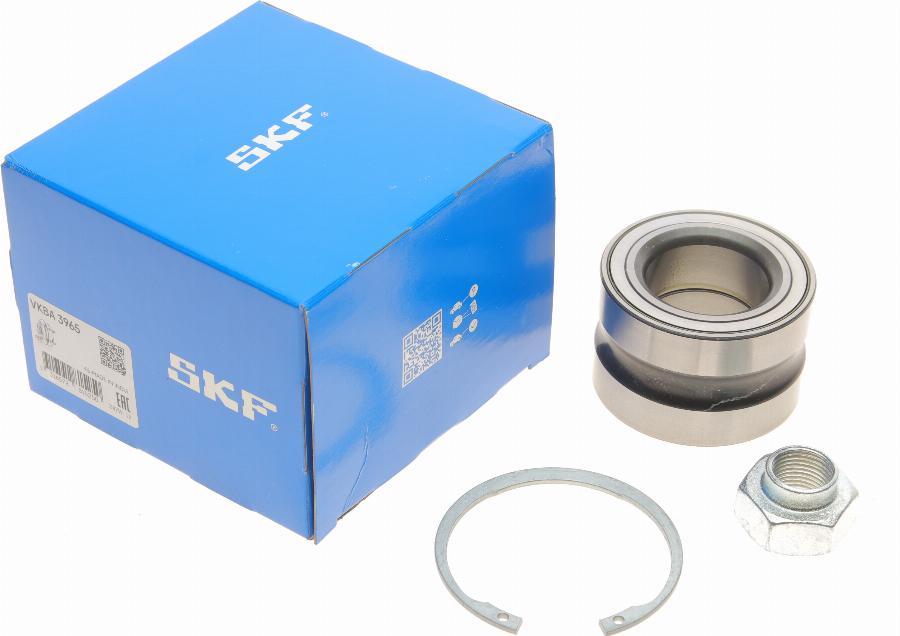 SKF VKBA 3965 - Wheel hub, bearing Kit www.autospares.lv