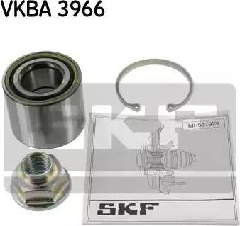 SKF VKBA 3966 - Riteņa rumbas gultņa komplekts autospares.lv