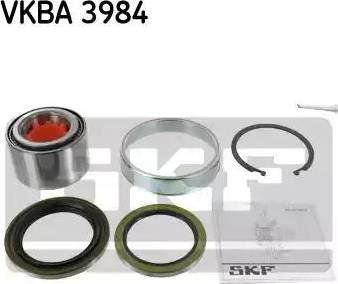 SKF VKBA 3984 - Riteņa rumbas gultņa komplekts www.autospares.lv