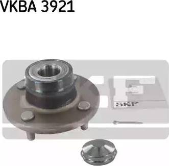 SKF VKBA 3921 - Ступица колеса, поворотный кулак www.autospares.lv