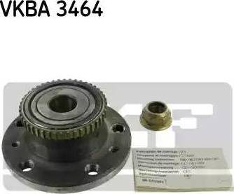 SKF VKBA 3464 - Riteņa rumba www.autospares.lv