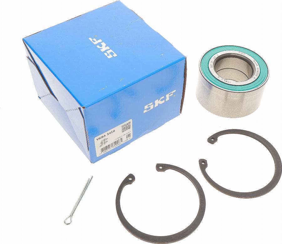 SKF VKBA 3410 - Wheel hub, bearing Kit www.autospares.lv