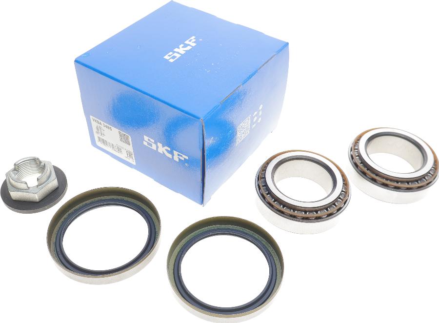 SKF VKBA 3485 - Wheel hub, bearing Kit www.autospares.lv