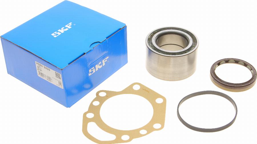 SKF VKBA 3435 - Wheel hub, bearing Kit www.autospares.lv