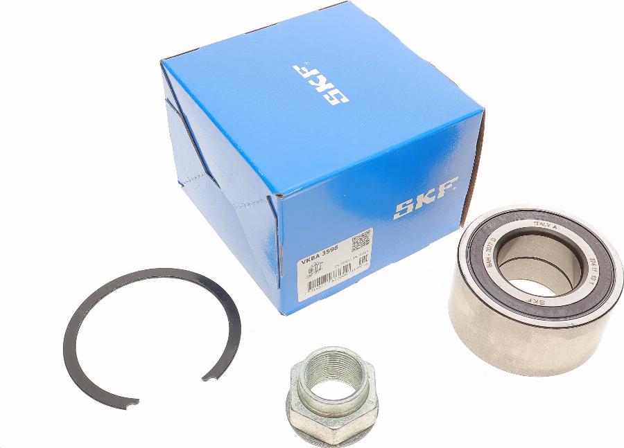 SKF VKBA 3598 - Wheel hub, bearing Kit www.autospares.lv