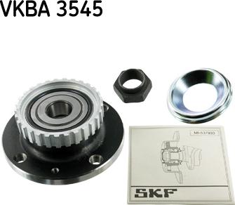 SKF VKBA 3545 - Riteņa rumba autospares.lv