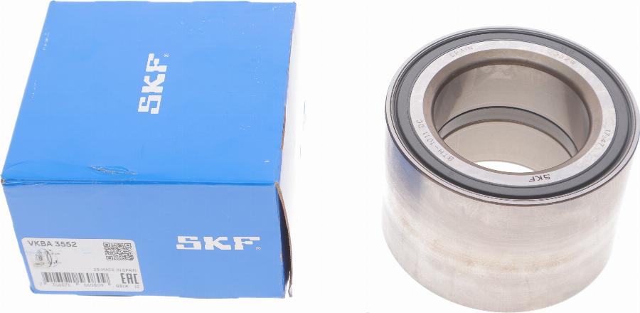 SKF VKBA 3552 - Wheel hub, bearing Kit www.autospares.lv