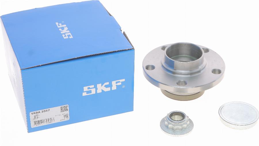 SKF VKBA 3567 - Подшипник ступицы колеса, комплект www.autospares.lv