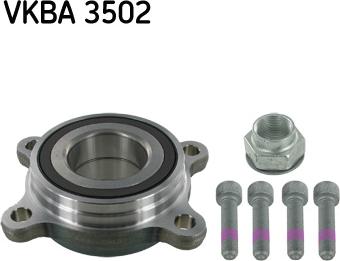 SKF VKBA 3502 - Riteņa rumbas gultņa komplekts www.autospares.lv