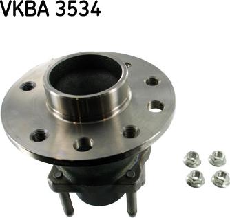 SKF VKBA 3534 - Riteņa rumba autospares.lv