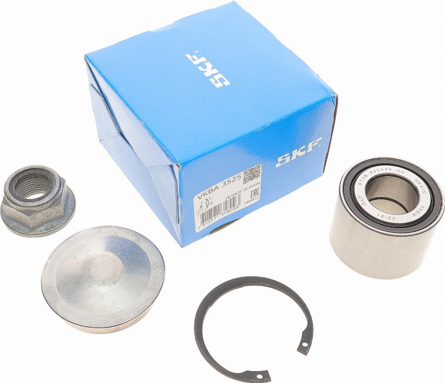 SKF VKBA 3525 - Wheel hub, bearing Kit www.autospares.lv