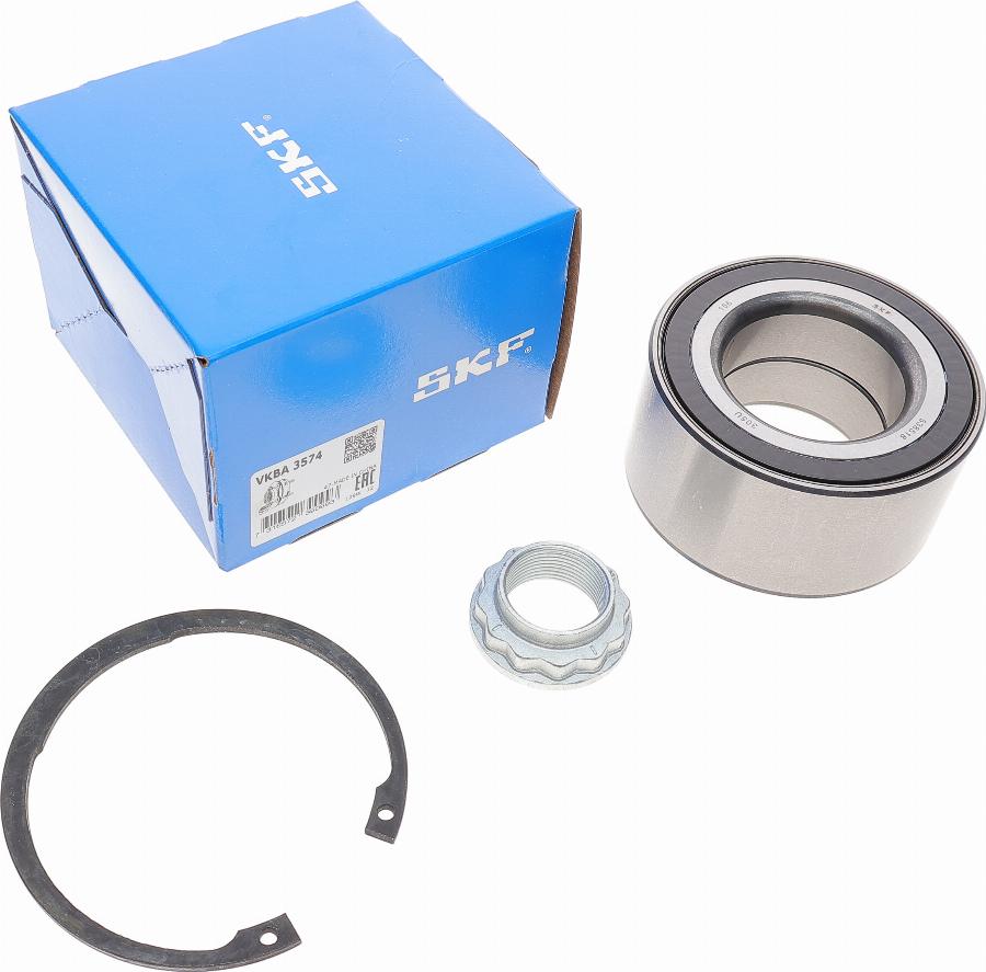 SKF VKBA 3574 - Wheel hub, bearing Kit www.autospares.lv