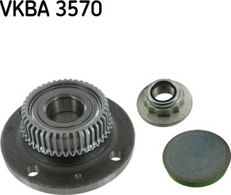 SKF VKBA 3570 - Riteņa rumbas gultņa komplekts autospares.lv