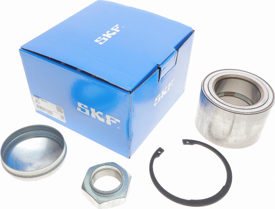 SKF VKBA 3641 - Wheel hub, bearing Kit www.autospares.lv