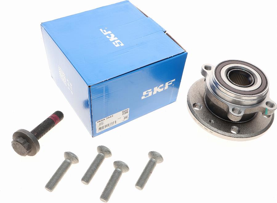 SKF VKBA 3643 - Wheel hub, bearing Kit www.autospares.lv