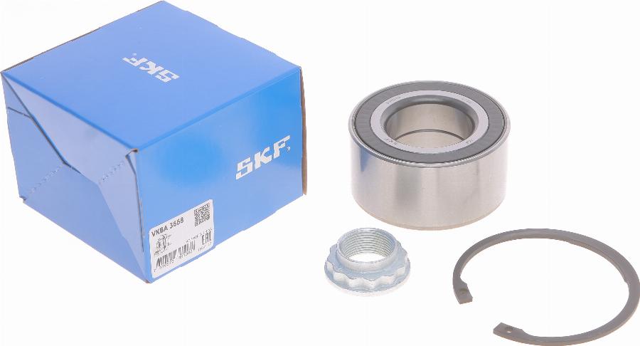 SKF VKBA 3668 - Wheel hub, bearing Kit www.autospares.lv