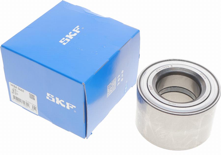 SKF VKBA 3663 - Riteņa rumbas gultņa komplekts www.autospares.lv