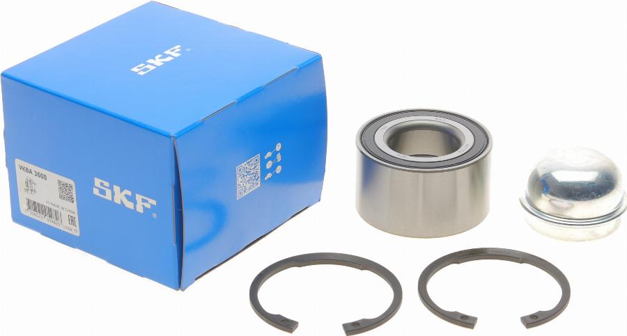 SKF VKBA 3600 - Wheel hub, bearing Kit www.autospares.lv