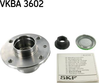 SKF VKBA 3602 - Riteņa rumbas gultņa komplekts www.autospares.lv