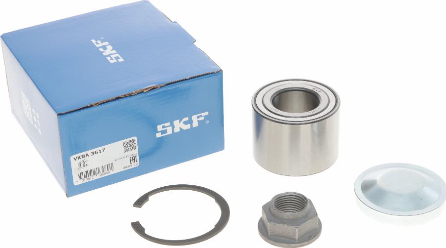 SKF VKBA 3617 - Wheel hub, bearing Kit www.autospares.lv