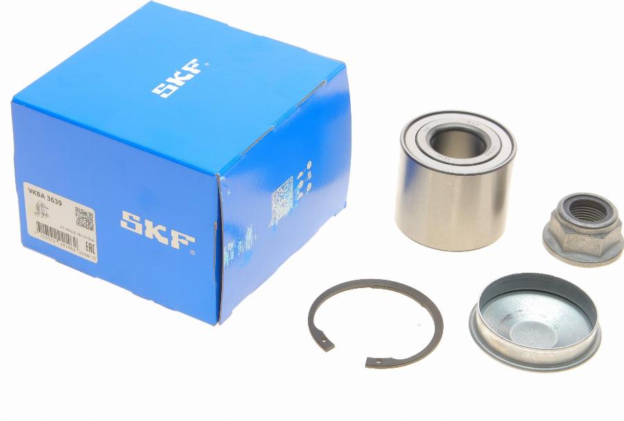 SKF VKBA 3639 - Wheel hub, bearing Kit www.autospares.lv