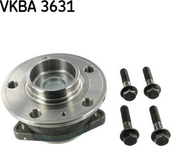 SKF VKBA 3631 - Riteņa rumbas gultņa komplekts www.autospares.lv