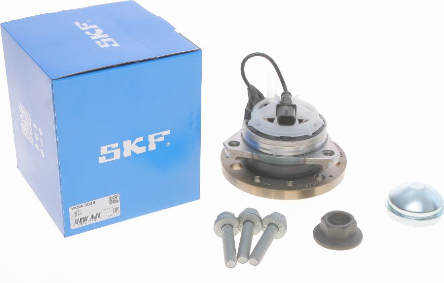 SKF VKBA 3620 - Riteņa rumbas gultņa komplekts www.autospares.lv