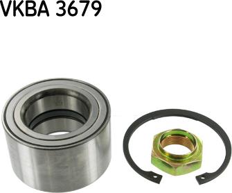 SKF VKBA 3679 - Riteņa rumbas gultņa komplekts www.autospares.lv