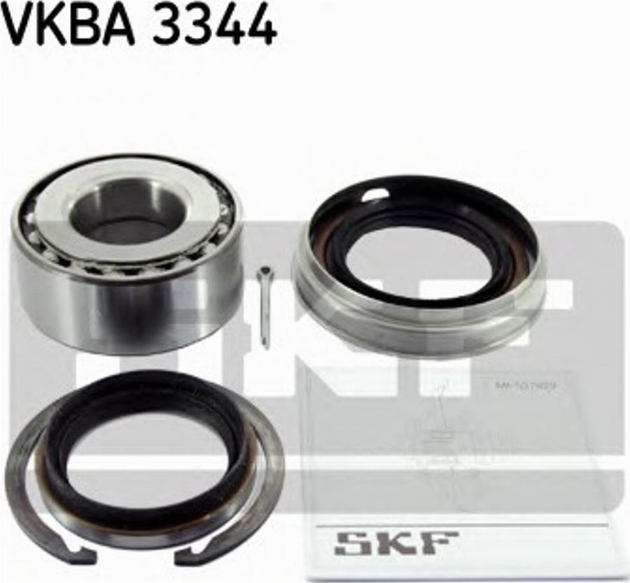 SKF VKBA3344 - Riteņa rumbas gultņa komplekts www.autospares.lv