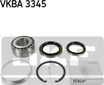 SKF VKBA 3345 - Riteņa rumbas gultņa komplekts www.autospares.lv