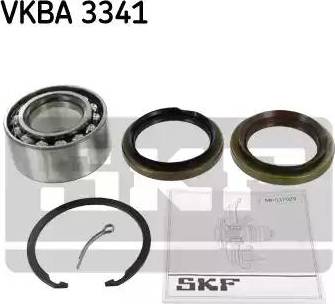 SKF VKBA 3341 - Подшипник ступицы колеса, комплект www.autospares.lv