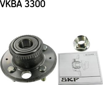 SKF VKBA 3300 - Wheel hub, bearing Kit www.autospares.lv