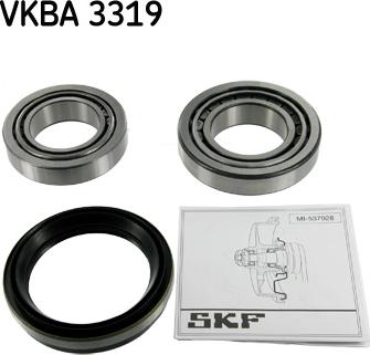 SKF VKBA 3319 - Riteņa rumbas gultņa komplekts www.autospares.lv