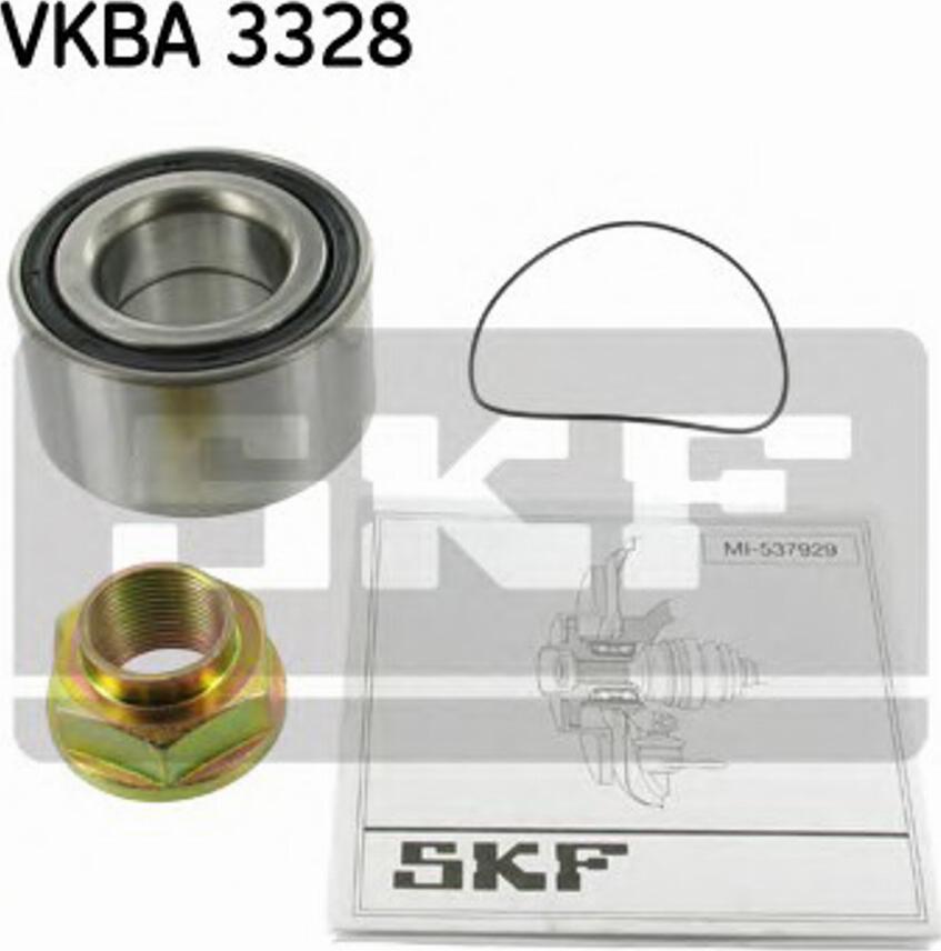 SKF VKBA 3328 - Riteņa rumbas gultņa komplekts www.autospares.lv