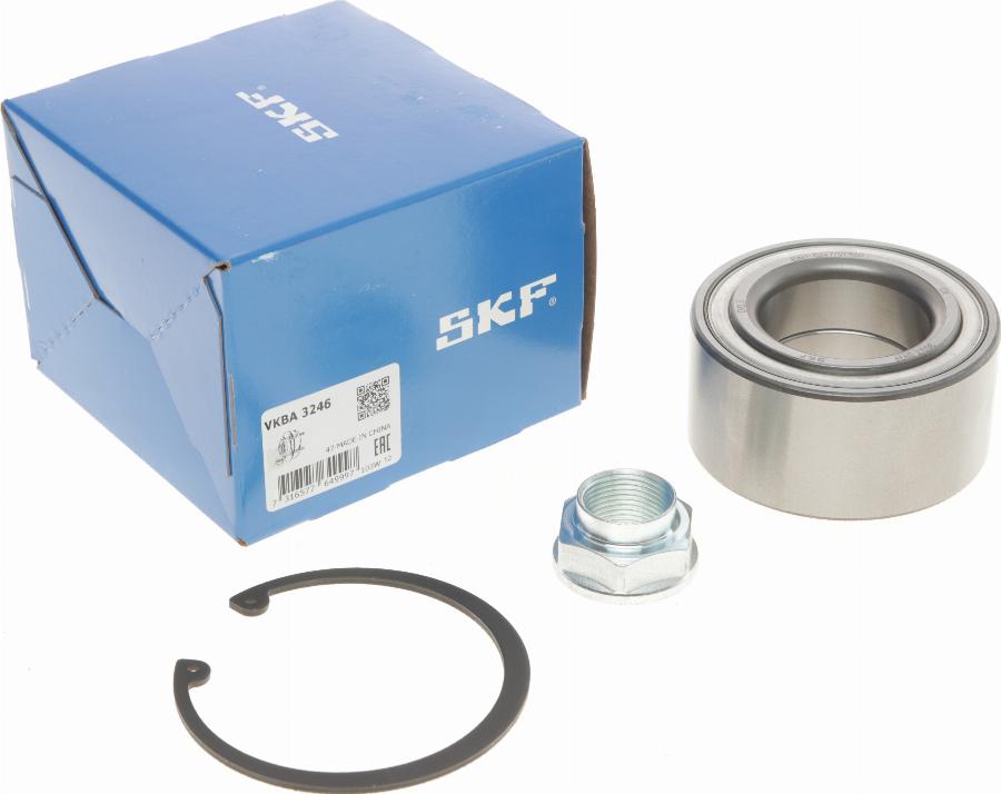 SKF VKBA 3246 - Подшипник ступицы колеса, комплект www.autospares.lv