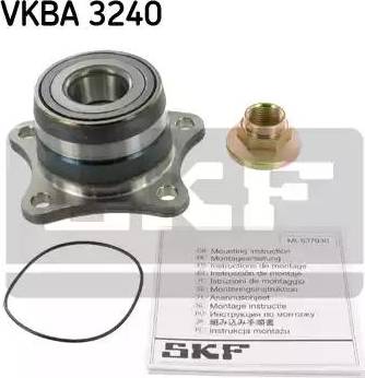 SKF VKBA 3240 - Riteņa rumbas gultņa komplekts www.autospares.lv