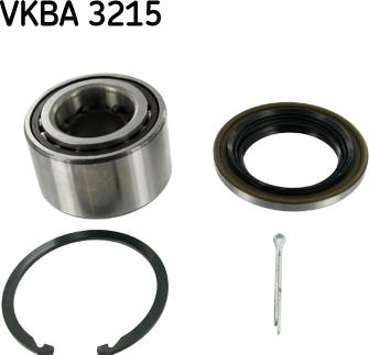 SKF VKBA 3215 - Riteņa rumbas gultņa komplekts www.autospares.lv