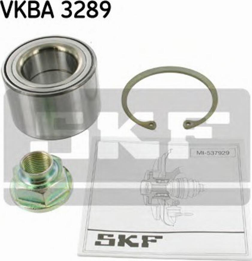 SKF VKBA3289 - Riteņa rumbas gultņa komplekts www.autospares.lv