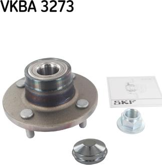 SKF VKBA 3273 - Riteņa rumbas gultņa komplekts www.autospares.lv