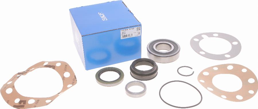 SKF VKBA 3740 - Riteņa rumbas gultņa komplekts www.autospares.lv