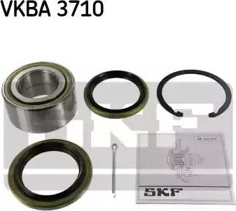 SKF VKBA 3710 - Riteņa rumbas gultņa komplekts www.autospares.lv