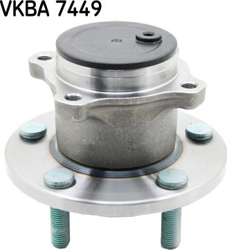 SKF VKBA 7449 - Riteņa rumbas gultņa komplekts www.autospares.lv