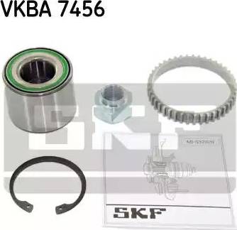 SKF VKBA 7456 - Riteņa rumbas gultņa komplekts www.autospares.lv