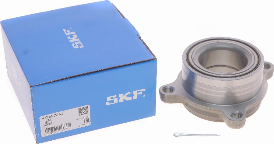 SKF VKBA 7451 - Riteņa rumbas gultņa komplekts www.autospares.lv