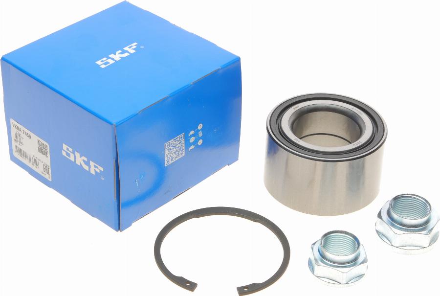 SKF VKBA 7469 - Wheel hub, bearing Kit www.autospares.lv