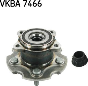 SKF VKBA 7466 - Riteņa rumbas gultņa komplekts www.autospares.lv